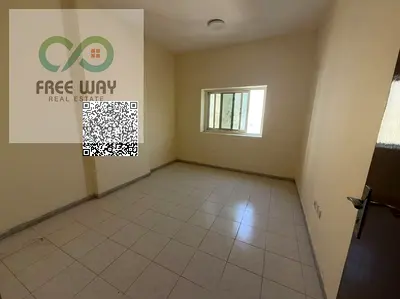 🏢 **فري واي العقارية | FREE WAY REAL ESTATE**  ✨ **للإيجار السنوي في عجمان | الراشدية – بجوار مطحنة هاشم** ✨  🏡 **شقة غرفتين وصالة بمساحة ممتازة وسع