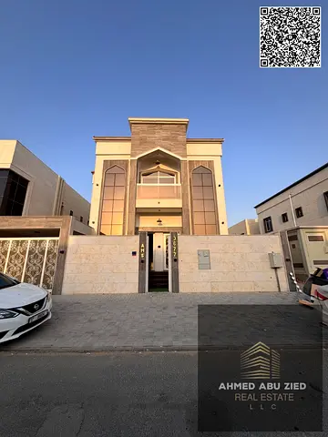 فيلا سكنية مميزة للإيجار في الياسمين عجمان قرب قرية الأميرة، 5 غرف ماستر ومجلس وصالة ومطبخان وغرفة خادمة بـ 100 ألف على 4 دفعات وتأمين شيك أو كاش