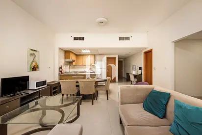 Fully Furnished 2BR | High Floor | 2 Balconies