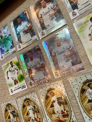 2025-26 Topps Real Madrid Set Bundle - Courtois, TAA, Valverde, Casillas, Modric, Alonso, Bellingham