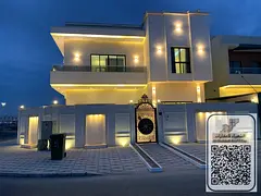 Luxury villa with 6 master bedrooms, swimming pool, fountain, and corner location.