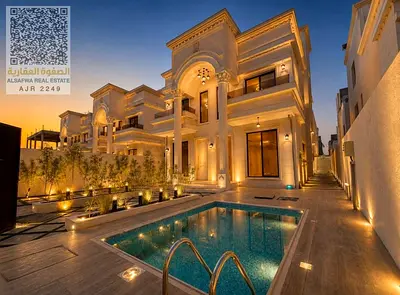 واحدة من أفضل الفلل بعجمان موقع ومساحة وسعر وتشطيبات خيالية