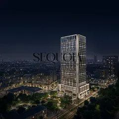 Skyline View Studio | Furnished | Binghatti Luxuria JVT