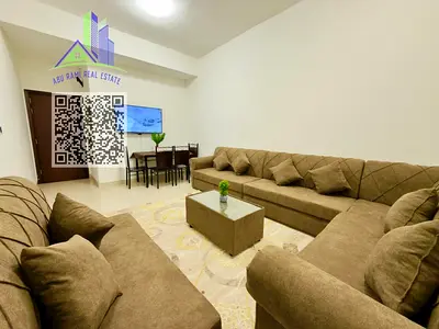 An exceptionally luxurious and upscale one-bedroom apartment with a living room, featuring brand-new, high-end furnishings and situated in a prime loc