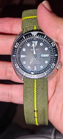 Seiko turtle 200m diver watch
