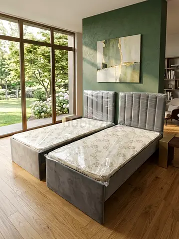 New Single Bed With Mattress