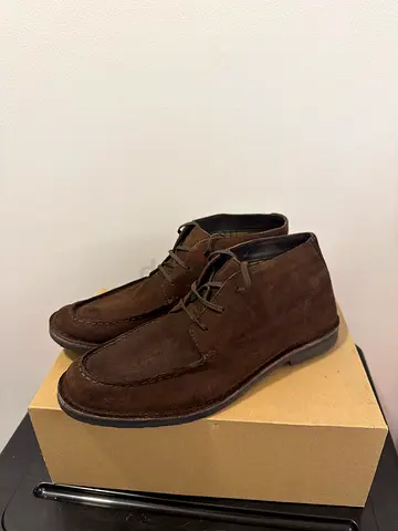 Next Supply Men's Brown Suede Boots - Size 45 EUR