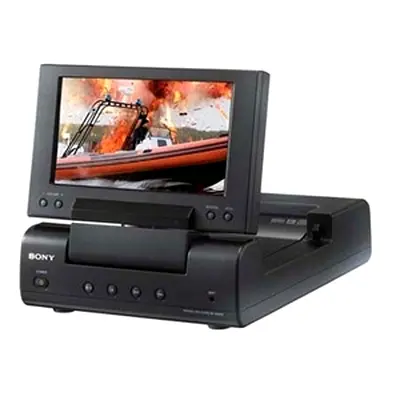 Sony portable DVD player with flip-up screen - used once