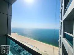 Luxurious 2bhk Full sea view and City View for rent in Corniche tower