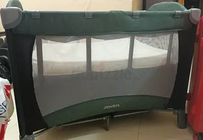 Juniors Portable Baby Playpen / Travel Cot - Good Condition