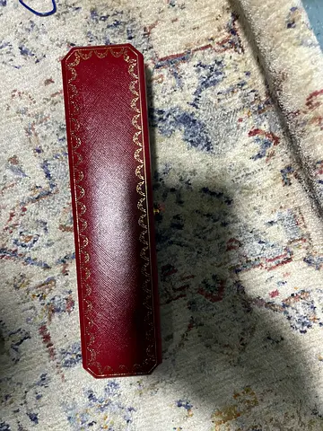 Authentic Cartier Red Jewelry Box (Empty)