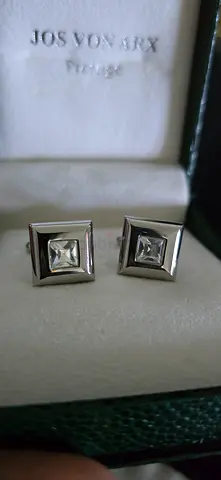 Jos Von Arx Prestige Men’s Silver Cufflinks
