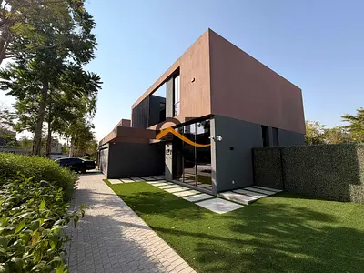 Gated community corner unit 4bedroom villa with private pool maid room with all Facilities gym pool