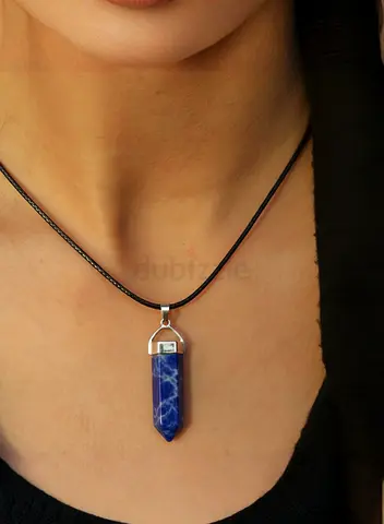 Blue Sodalite Crystal Pendant Necklace – Affordable Price