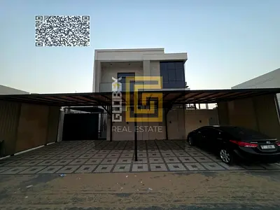 فيلا مودرن للايجار السنوي بالياسمين مكونة من 5 غرف ماستر تصميم عصري واستغلال امثل للمساحات
