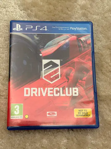 Driveclub (PS4) game disc - Good condition
