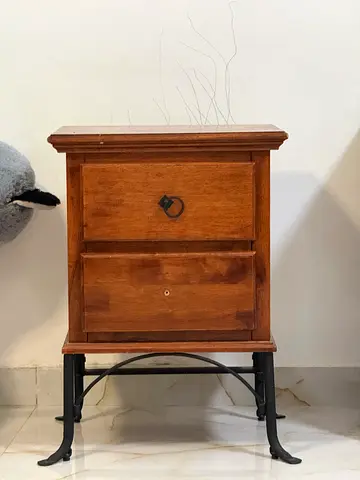 Solid Wood Bedside Table