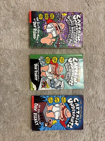 Books, Captain Underpants