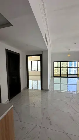 Enjoy Stunning Panoramic Views of Ajman and the Port from Your New Apartment in Al Rashidiya 1 A great opportunity to rent a one-bedroom apartment wit