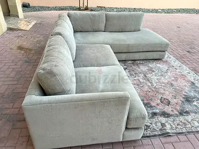 Top __/ quality West Elm Haven L Shape Sofa