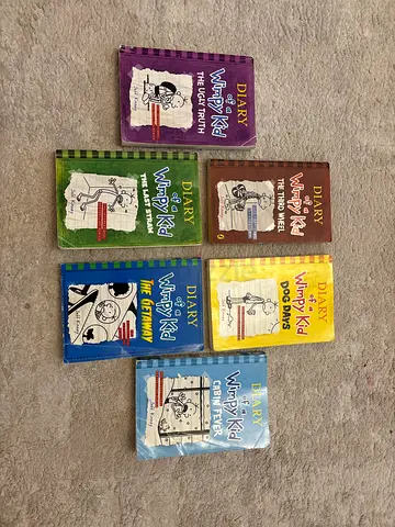 Diary of a wimpy kid books