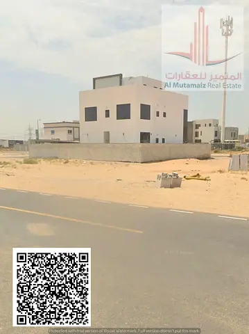 قطعة ارض للبيع في منطقة حوشي الشارقة.مساحة ٤١٩٤ قدم