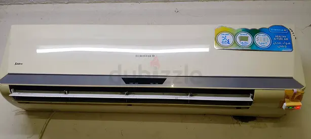 Used Gulmohar / Eurostar Wall-Mounted Split AC - 1.5 Ton (Good Working Condition)