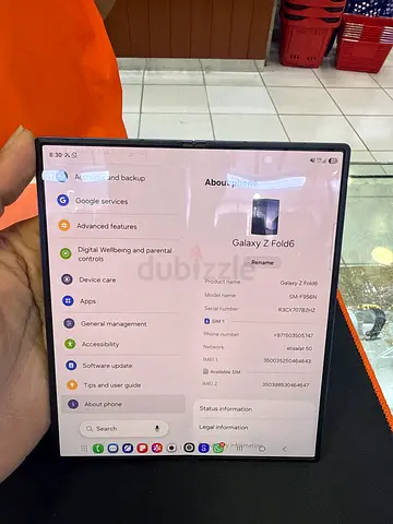 Samsung Galaxy Z Fold6 - Good Working Condition littile bit scraches