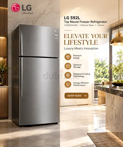 LG Refrigerator Smart Inverter