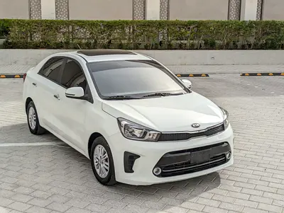Kia Pegas 2020 GCC Full Option TOP With Sunroof & Navigation Low KM Family Sedan With Bank Finance