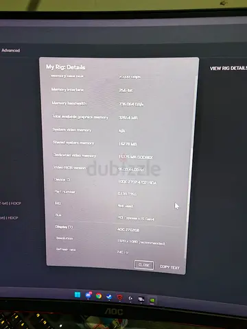 High end gaming/ streaming PC selling as a set including monitors and accessories shown.