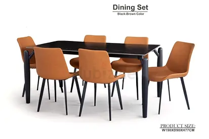 6 seater dining table brand new