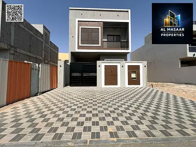 New 4-bedroom villa for sale in Al Zahia, Ajman.