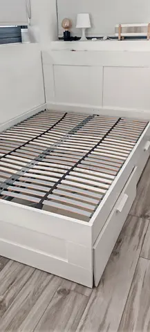 IKEA Brimnes 140 cm bed with storage