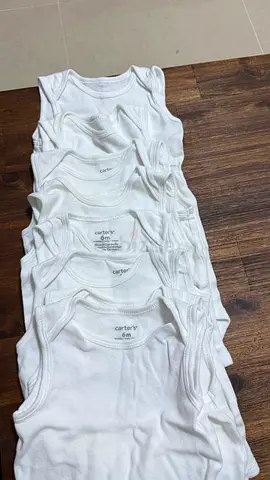15 pieces of Carter’s tank tops, ALL for 20 dhs. Size 3-6