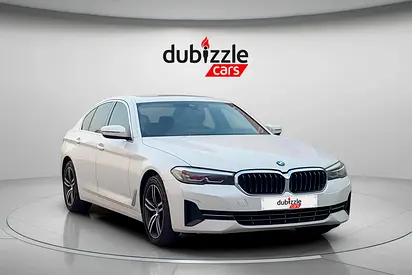 AED 1413/month | 2023 BMW 5-Series 520i | GCC Specs | Ref#529167