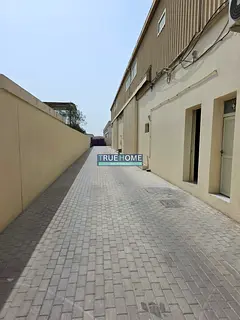 For sale: 4 warehouses in Al Sajaa Industrial Area on a 36-meter wide street.