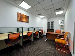 Compact Fully Furnished Office | Latifa Tower | Near Metro | Ready to Move In