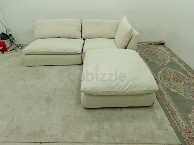 Marina home feather 🪶 filled modular 3 piece sofa