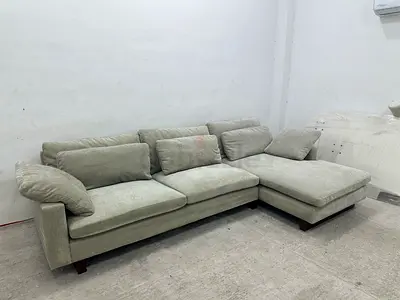 Looks great condition west elm lshape sofa