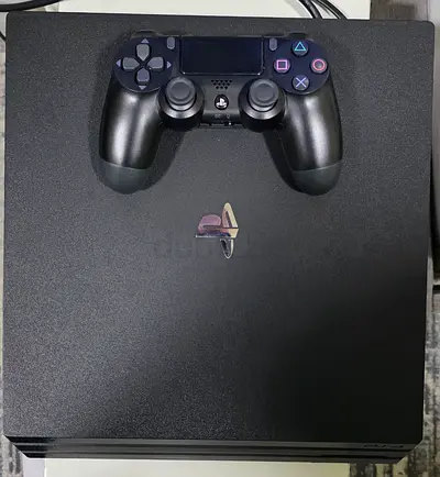 PS4 PRO with 1 Controller and 3 CD Games  - Good Condition