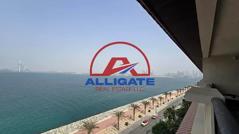 Full Sea View and Burj Al Arab View1| 1BR Apartment | Furnished |
