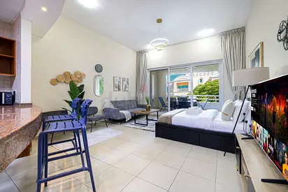 Furnished 1BHK Apartment - South West Apartments, DIP