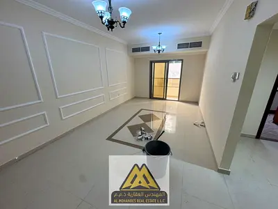 2-bedroom apartment in Al Nuaimiya 1, Ajman, with balcony and central AC. AED 35,001 yearly.
