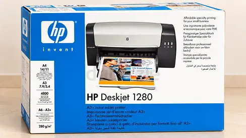 🔥 MOVING SALE! BRAND NEW Wide-Format HP Deskjet 1280 (A3+) — ONLY 350 AED!