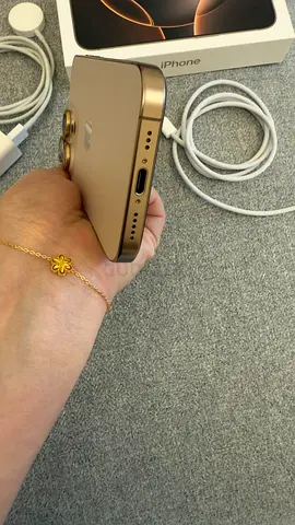 Iphone 16 Pro - 128gb - Desert Titanium Color - Like new