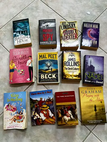 Each Book AED 5 If buy all then 50