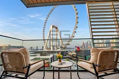 Upgraded | Sea and Ain Dubai View | Furnished