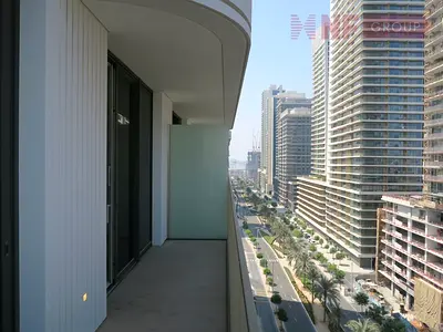 إعمار بيتش فرونت بغرفة نوم واحدة | بالاس بيتش ريزيدنس T1 | شرفة مطلة على المدينة | غير مفروشة