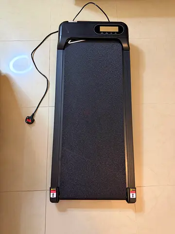 Foldable electric treadmill - compact home running machine